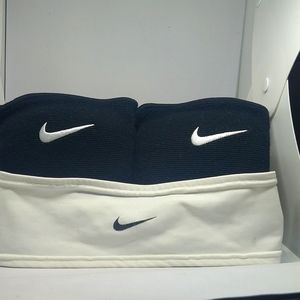 Bundle of Nike products- Unisex pair of knee pads and a headband.